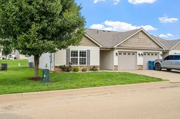 Personal garage and driveway